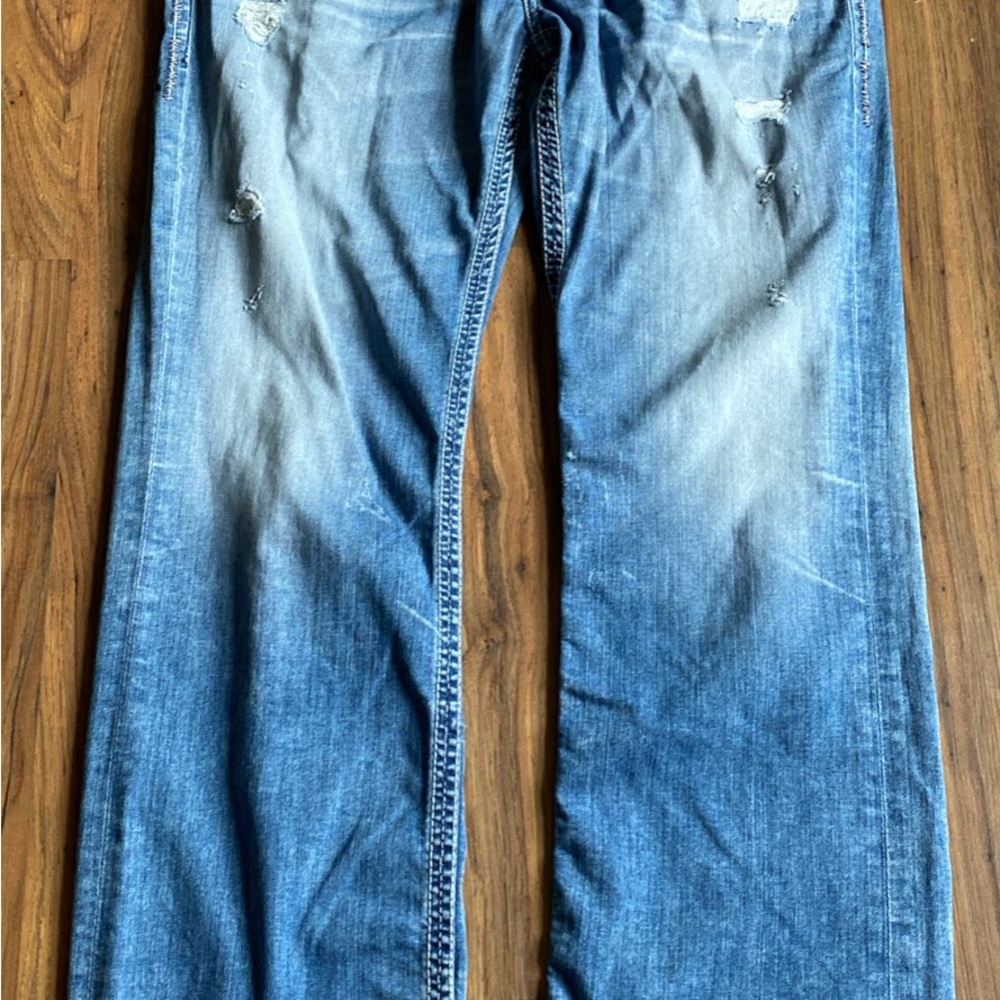 Big Star Faded Blue Bootcut Jeans